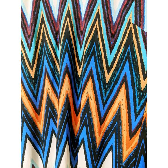 NWT JUST TAYLOR Multicolor Long Sleeve Mini Dress Size 2 - Picture 7 of 11